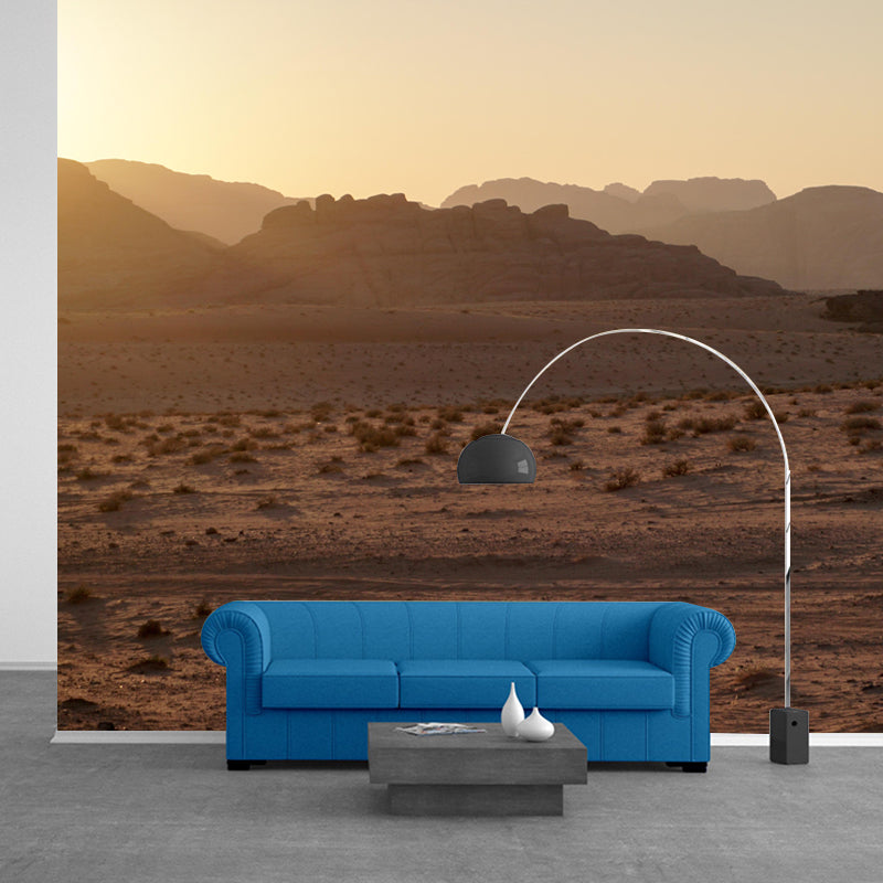 Customized Contemporary Style Desert Mural Environment Friendly for Living Room