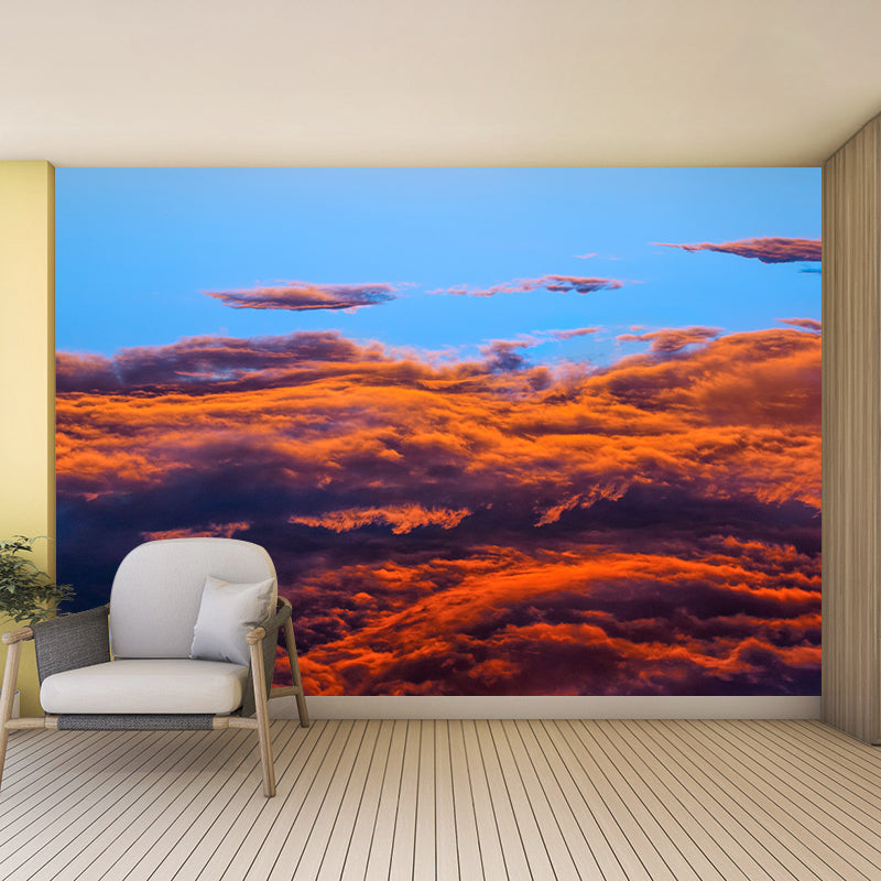 Beautiful Cloudscape Wall Covering Murals for Sleeping Room, Moisture Resistant