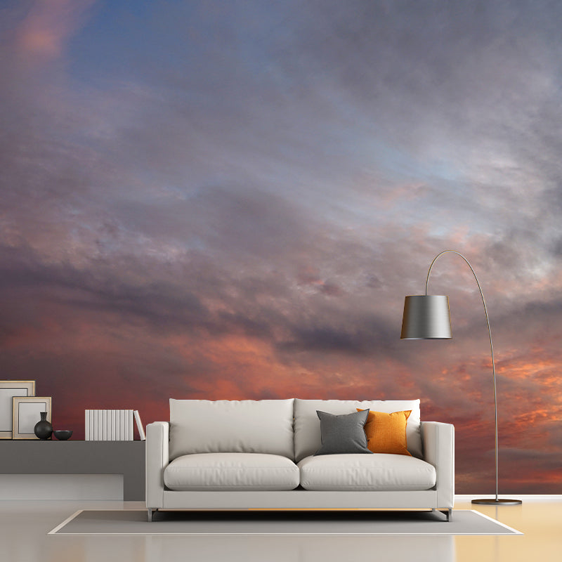 Beautiful Cloudscape Removable Wall Mural for Sitting Room, Customized Size Available