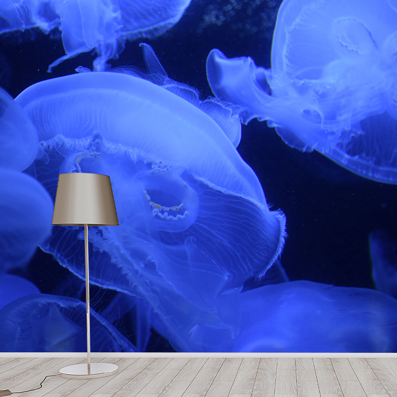 Tropical Sea Creatures Removable Wall Mural for Sleeping Room Home Decor