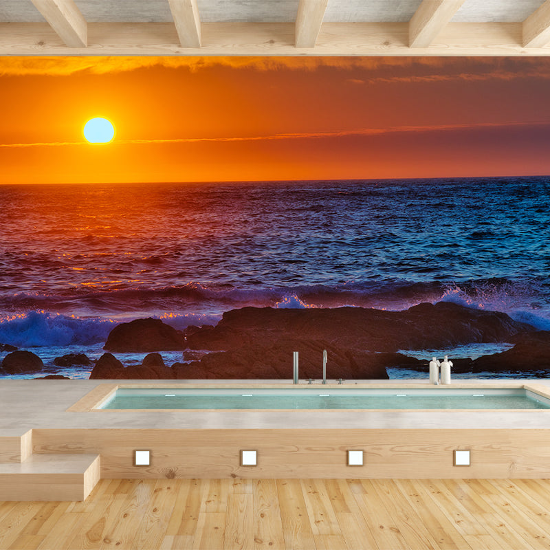 Sand of Beach Removable Wall Mural for Sitting Room Bedroom, Water Resistant