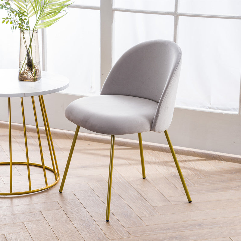 Flannel Scandinavian Western Restaurant Side Chair Parsons Matte Finish Dining Chair