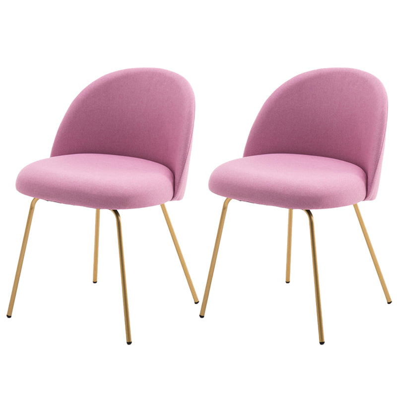 Flannel Scandinavian Western Restaurant Side Chair Parsons Matte Finish Dining Chair