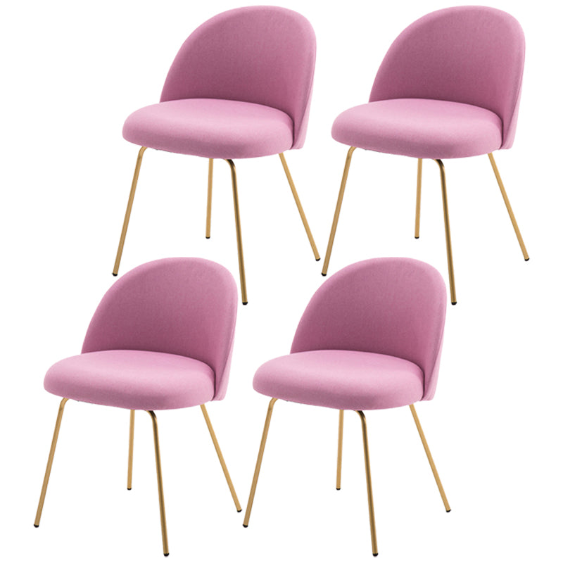 Flannel Scandinavian Western Restaurant Side Chair Parsons Matte Finish Dining Chair