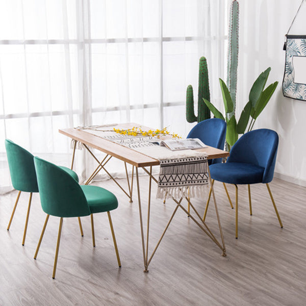 Flannel Scandinavian Western Restaurant Side Chair Parsons Matte Finish Dining Chair