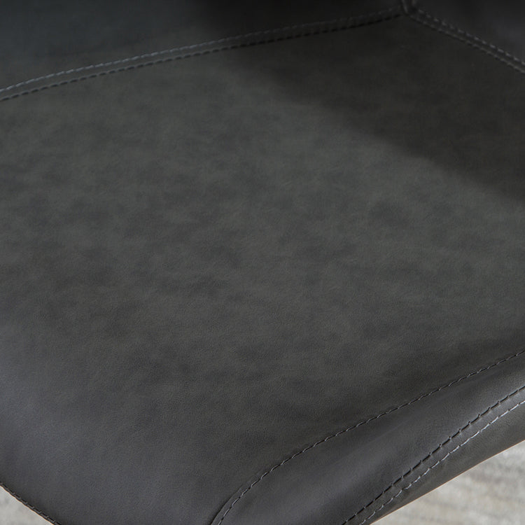 Contemporary Metal Dining Room Chairs Leather Dining Chairs for Home Use