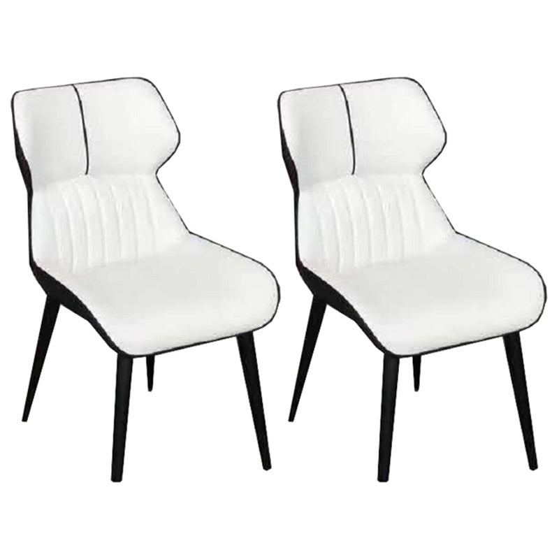 La salle à manger contemporaine en cuir PU préside le fauteuil latéral à oreilles pour un usage domestique