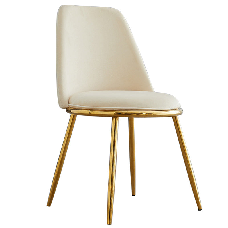 Leather Scandinavian Restaurant Side Chair Parsons Matte Finish Dining Chair