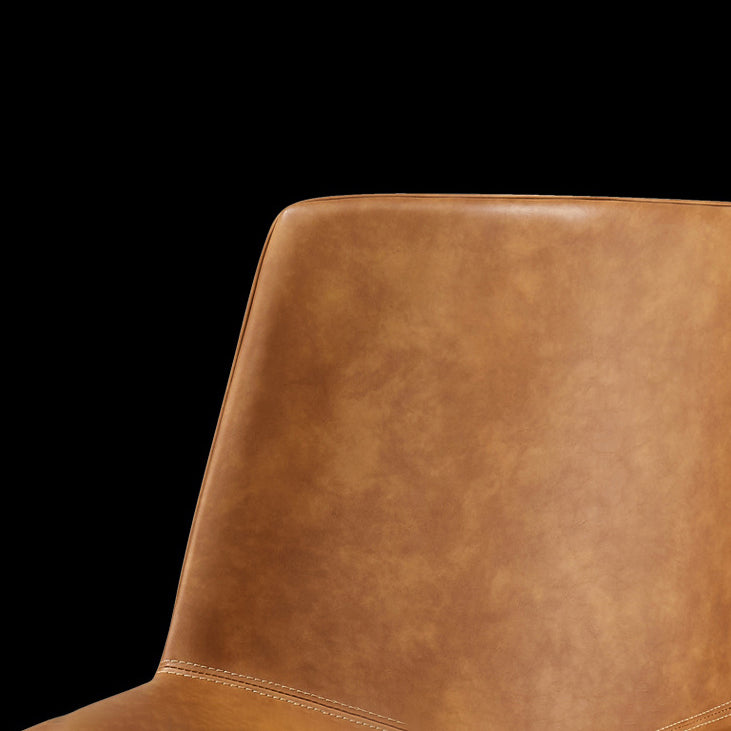 Ensemble de chaises latérales à dossier solide de salle à manger de cuisine de chaise en métal de style contemporain
