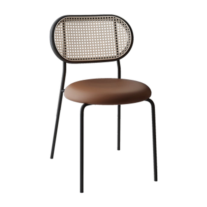 Chaise de salle à manger carrée de cuisine contemporaine