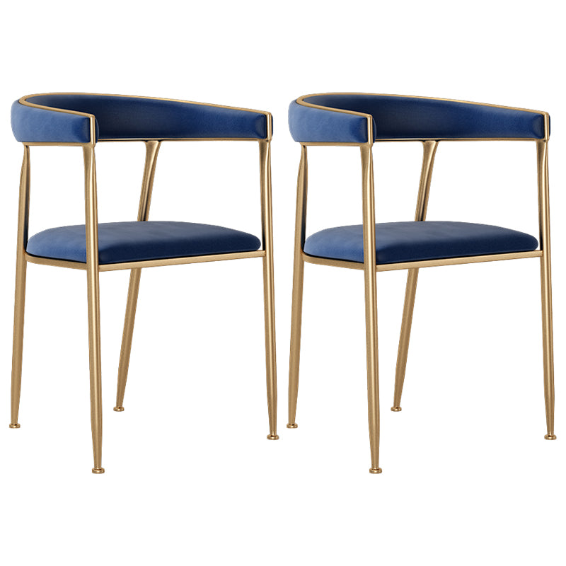 Skandinavischer Flanell-Schönheitssalon-Sessel, offener Esszimmerstuhl mit mattem Finish