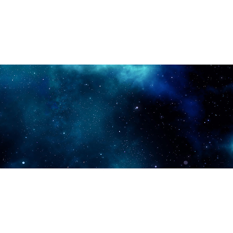 Contemporary Universe Mural Wallpaper Mildew Resistant for Sleeping Room Decor