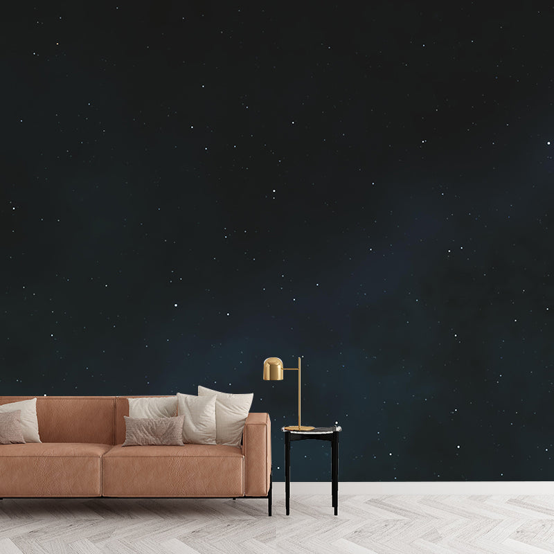 Universe Mural Modern Style Stain Resistant Decorative Wall Art for Bedroom