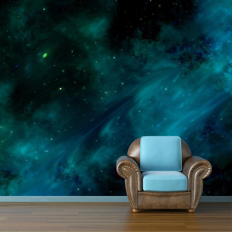 Mysterious Universe Mural Wallpaper Contemporary Wall Covering for Bedroom Decor