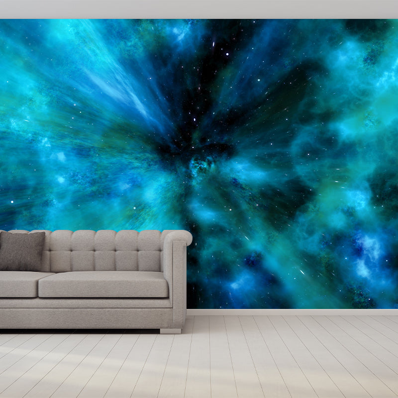 Mysterious Universe Mural Wallpaper Contemporary Wall Covering for Bedroom Decor