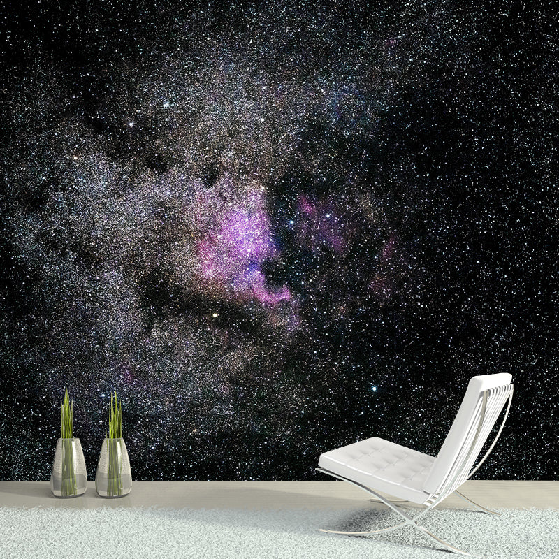 Mysterious Universe Mural Wallpaper Contemporary Wall Covering for Home Decor
