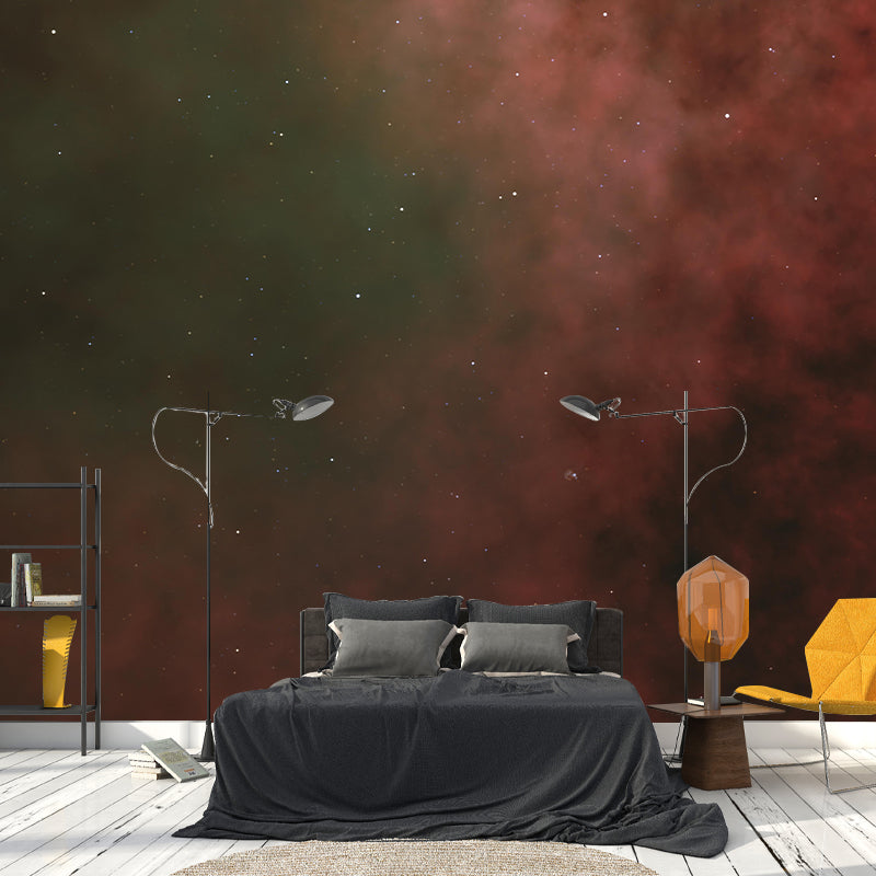 Mysterious Universe Mural Wallpaper Contemporary Wall Covering for Home Decor