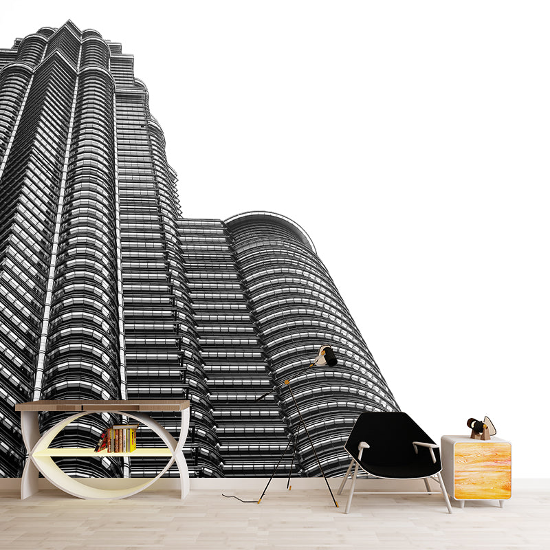 Construction Mural Moisture Resistant Wall Covering for Sitting Room Decoration