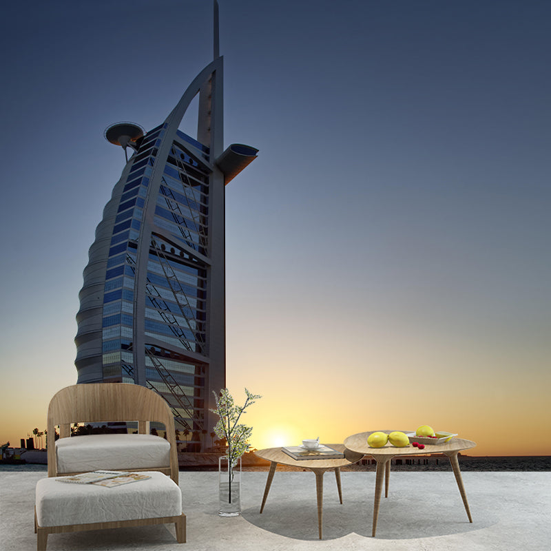 Moisture Resistant Construction Mural Wall Covering for Room Decoration