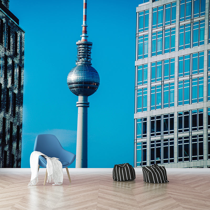 Moisture Resistant Construction Mural Wall Covering for Room Decoration