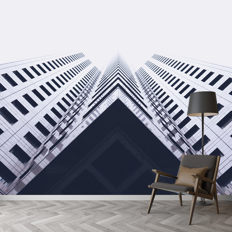 Construction Mural Modern Style Stain Resistant Decorative Wall Art for Home