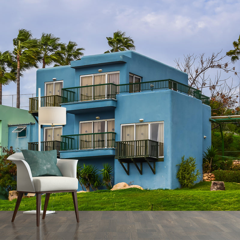 Construction Mural Modern Style Stain Resistant Decorative Wall Art for Home