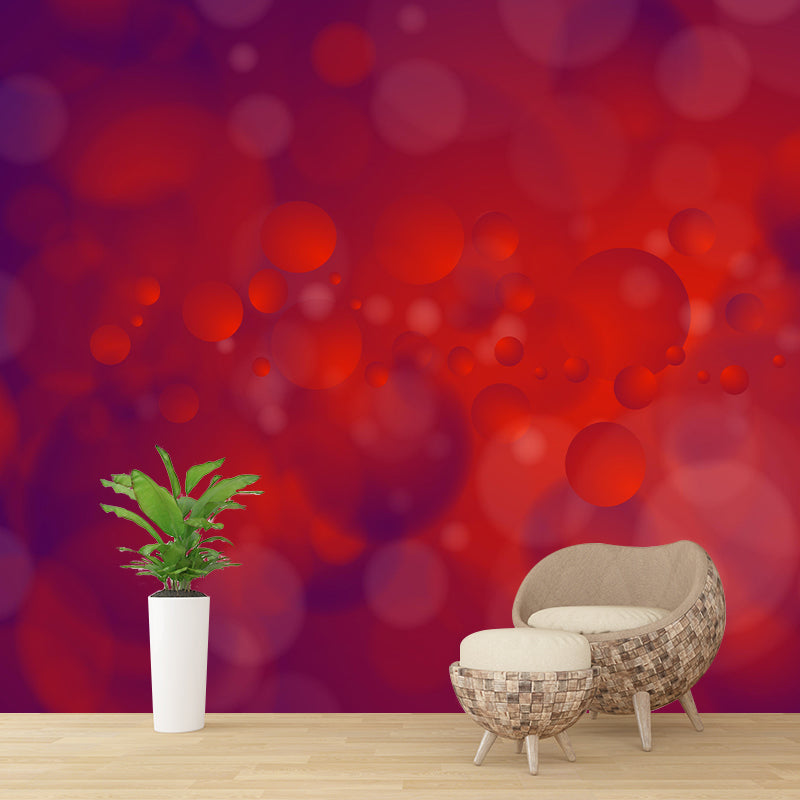 Bokeh Abstraction Mural Wallpaper Contemporary Wall Covering for Bedroom Decor
