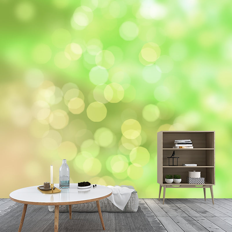 Blurry Pattern Abstraction Mural Wallpaper Mildew Resistant for House Decor