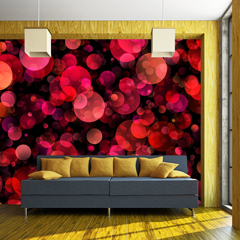Customized Bokeh Abstraction Mural Contemporary Wall Covering for Home Decor