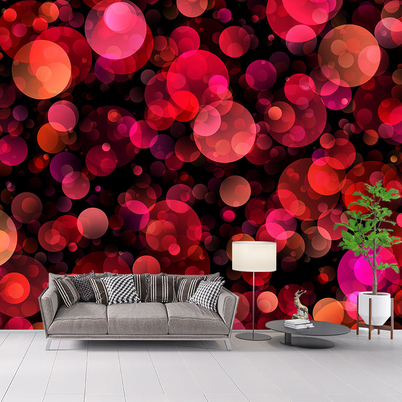 Customized Bokeh Abstraction Mural Contemporary Wall Covering for Home Decor