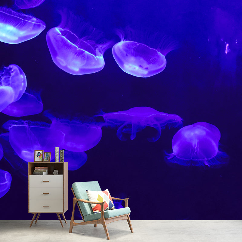 Underwater Scenery Mural Personalized Size Wall Art for Living Room Decoration
