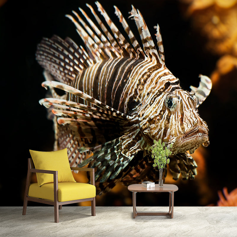 Tropical Seabed Landscape Mural for Living Room Decoration, Moisture Resistant