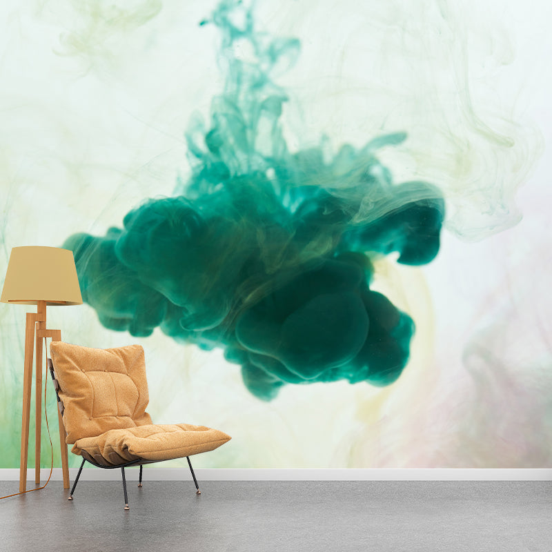 Abstract Illustration Mural Wallpaper for Guest Room Wall Decor, Made to Measure