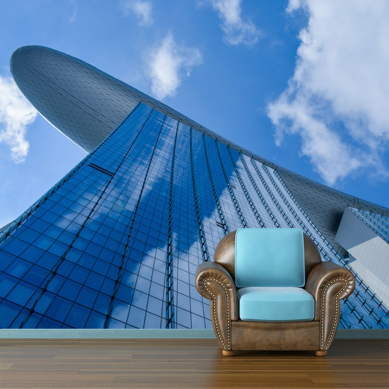 Architecture Wall Mural Decal for Bedroom Decoration Modern Wall Covering, Custom-Made