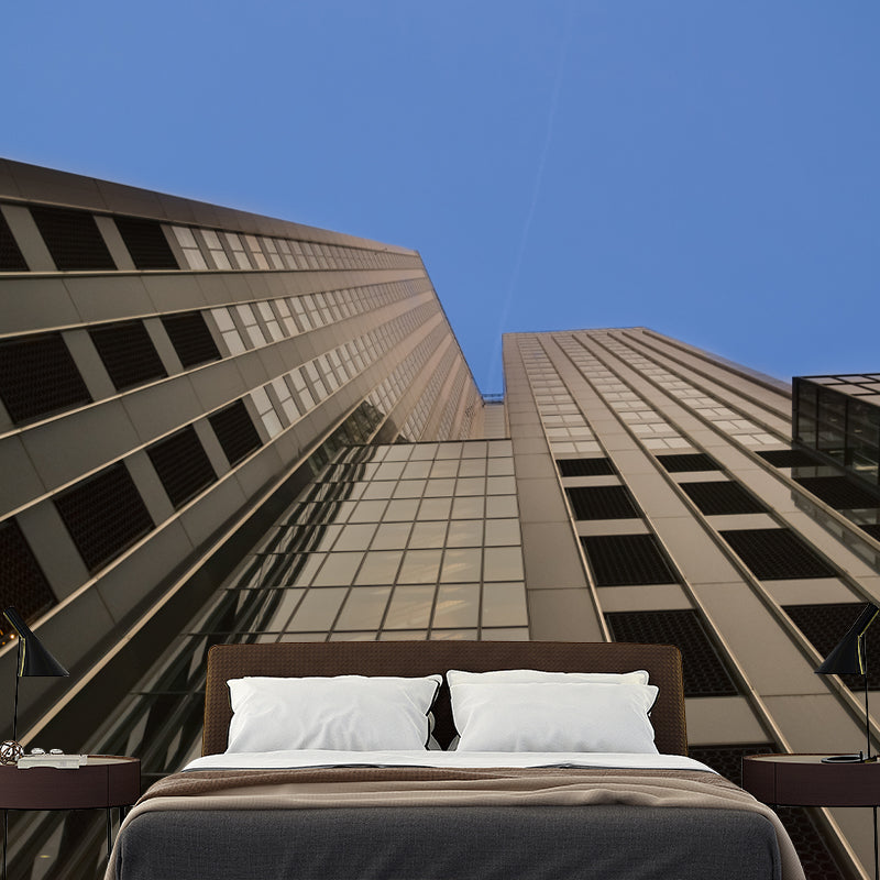 Architecture Wall Mural Decal for Bedroom Decoration Modern Wall Covering, Custom-Made