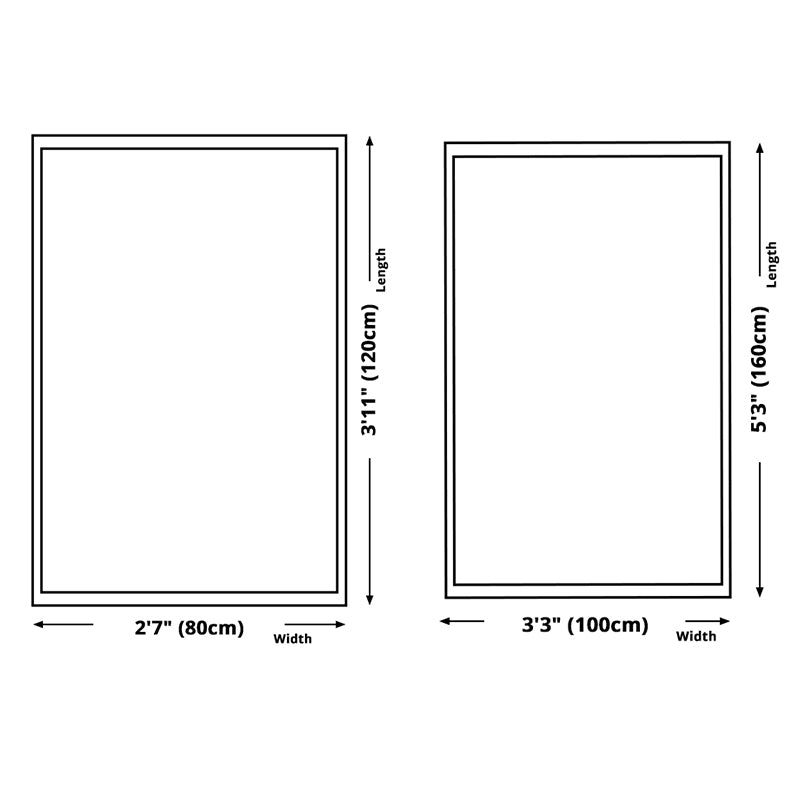 Antike Innenteppich Multikolor Tribal Muster Polyester Teppich Anti-Rutsch-Fläche für Wohnzimmer