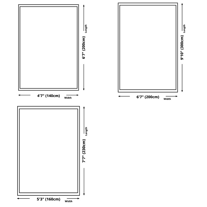 Antike Innenteppich Multikolor Tribal Muster Polyester Teppich Anti-Rutsch-Fläche für Wohnzimmer