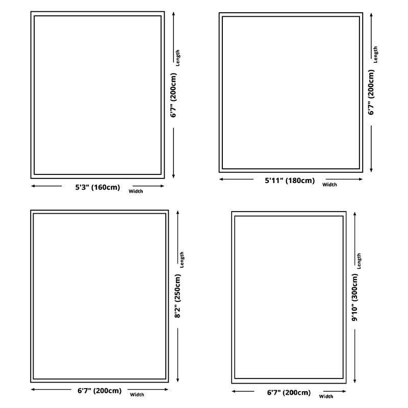 Orange Modern Carpet Polyester Striped Carpet Washable Carpet for Home Decoration