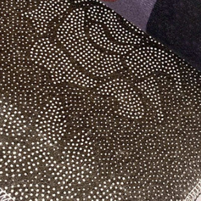 Orange Modern Carpet Polyester Striped Carpet Washable Carpet for Home Decoration