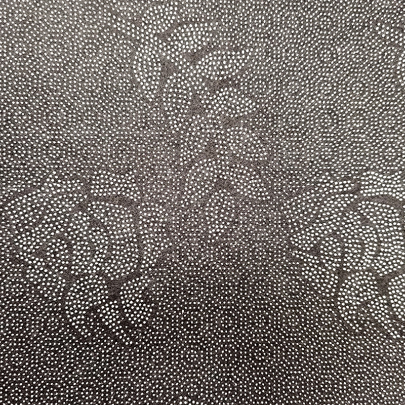 White Retro Carpet Polyester Flower Carpet Non-Slip Backing Carpet for Home Decoration