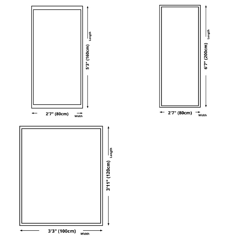 Blauer Vintage Teppich Polyester Rafik Teppich Nicht-Rutsch-Backing Teppich für Wohnzimmer