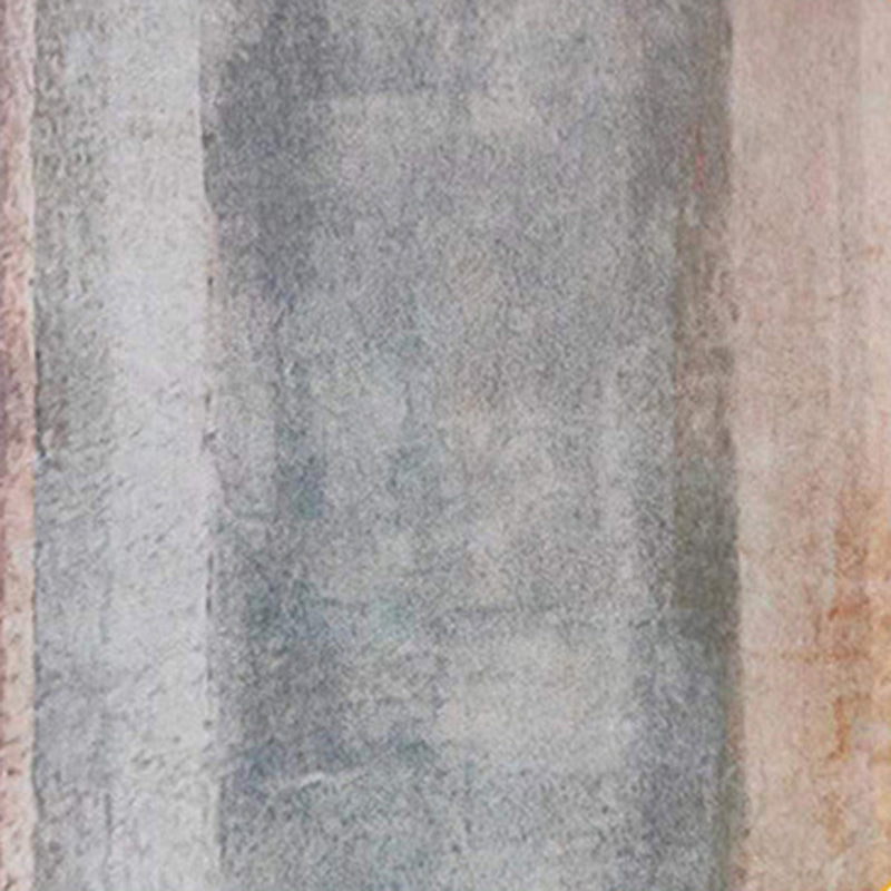 Shabby Chic Medallion Print Rug Polyester Area Rug Stain Resistant Indoor Carpet for Living Room