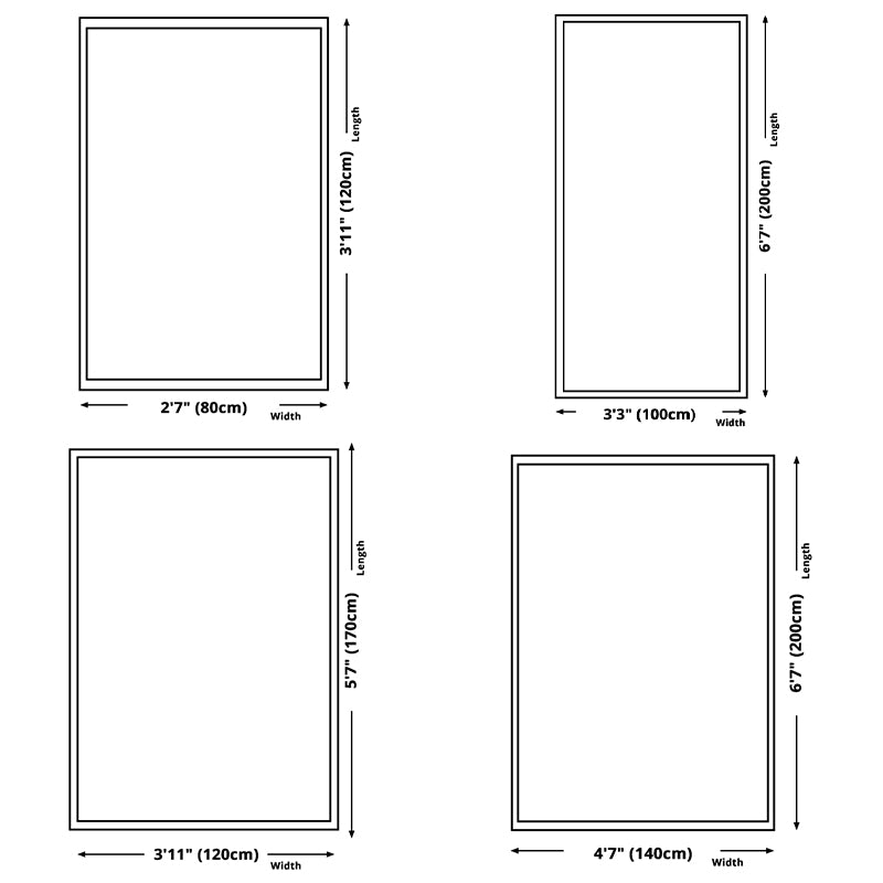 Victorian Floral Printed Carpet Polyester Area Rug Stain Resistant Indoor Rug for Living Room