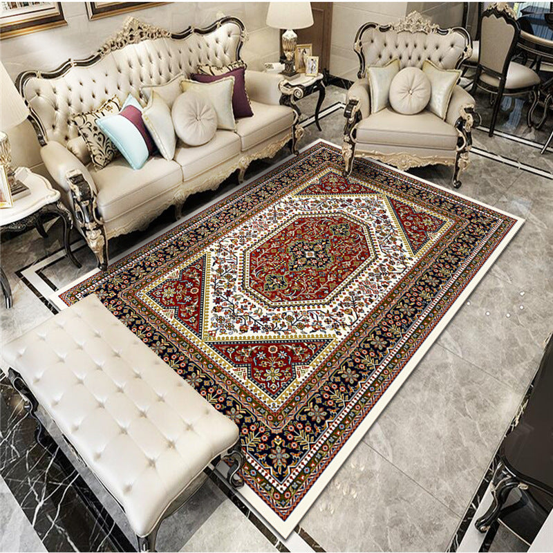 Tapis de tapis intérieur du milieu du siècle du milieu du siècle