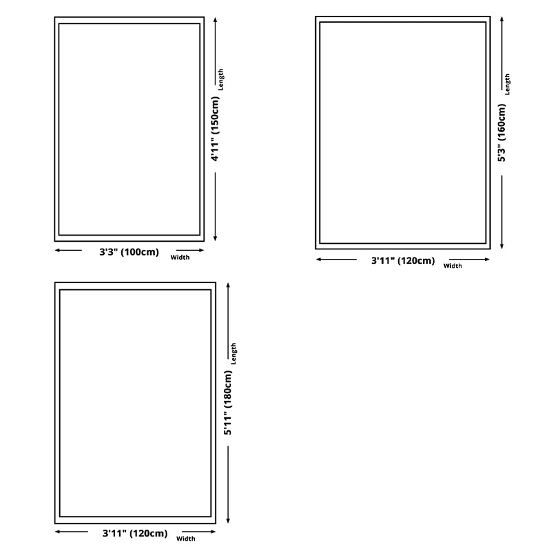 Mid-Century Medallion Print Carpet Victorian Rug Polyester Washable Anti-Slip Carpet for Home Decor