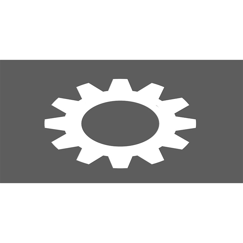 Metal Gear Moisture Resistant Wall Mural Removable Wallpaper for Living Room