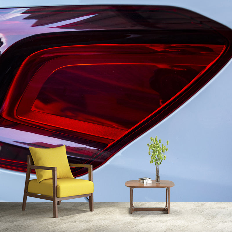 Modern Style Car Mural Personalized Size Wall Covering for Boys Bedroom