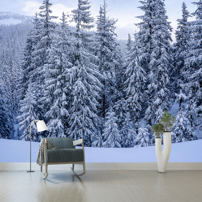 Mildew Resistant Forest Mural Wall Covering Decorative for Wall Decor