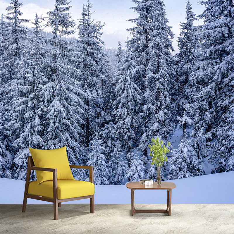 Mildew Resistant Forest Mural Wall Covering Decorative for Wall Decor