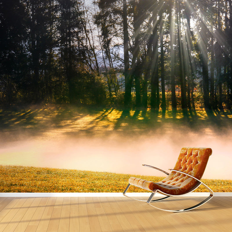 Customized Forest Mural Wall Covering Decorative Mildew Resistant for Bedroom